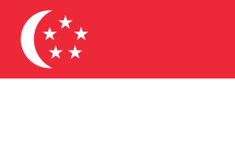 Flag for Singapore